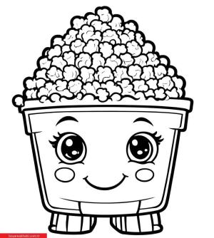 Shopkins boyama sayfası, Shopkins coloring page, , 