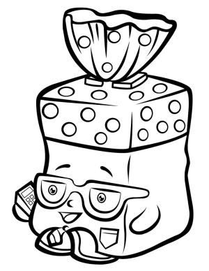 Shopkins boyama sayfası, Shopkins coloring page, Ekmek Kafa Dükkanı, 