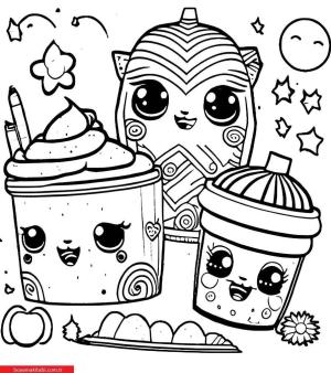 Shopkins boyama sayfası, Shopkins coloring page, , 