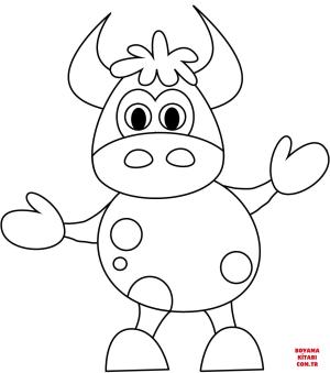 Sığır boyama sayfası, Cattle coloring page, , cattle funny cartoon cow 