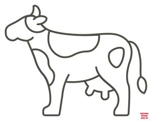 Sığır boyama sayfası, Cattle coloring page, , cattle cow 