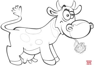 Sığır boyama sayfası, Cattle coloring page, , cattle cartoon cow 