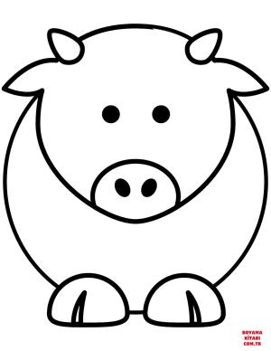 Sığır boyama sayfası, Cattle coloring page, , cattle cartoon cow 