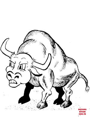 Sığır boyama sayfası, Cattle coloring page, , cattle cartoon bull 