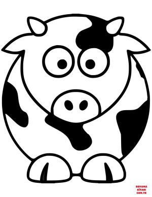 Sığır boyama sayfası, Cattle coloring page, , cattle cartoon cow 