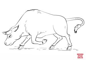 Sığır boyama sayfası, Cattle coloring page, , cattle cartoon bull 