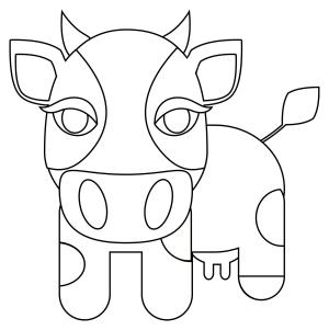 Sığır boyama sayfası, Cattle coloring page, , cattle cow 