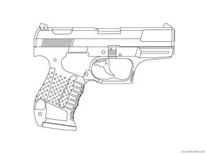 Silah boyama sayfası,  coloring page, Minigun, 