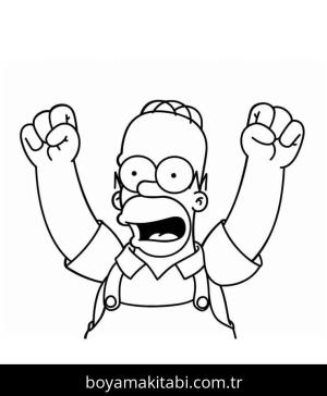 Simpsonlar Boyama