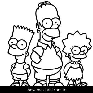 Simpsonlar Boyama