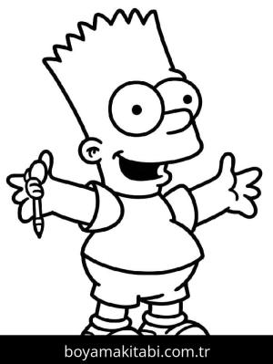 Simpsonlar Boyama