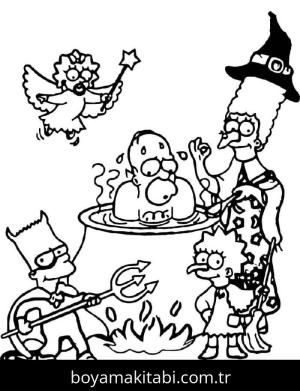 Simpsonlar Boyama