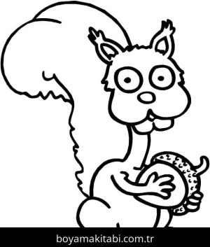 Sincap boyama sayfası – el becerilerini geliştirir, boyama çalışması