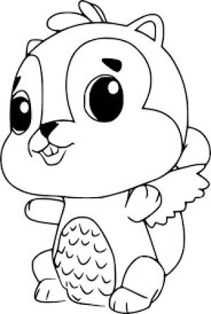 Sincap boyama sayfası, Squirrels coloring page, Sincap Mutlu, 