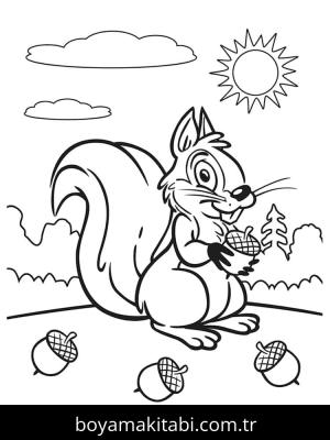 Sincap boyama sayfası – boyama etkinliği, çocuk aktivitesi