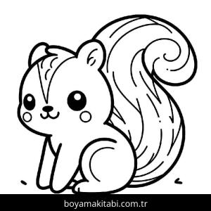 Sincap boyama sayfası – kolay boyama, eğitici aktivite