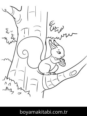 Sincap boyama sayfası – eğitici aktivite, yaratıcılık