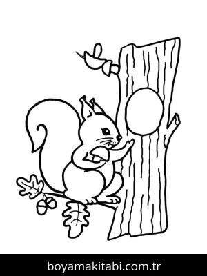 Sincap boyama sayfası – çocuklar için, çizgi film temalı