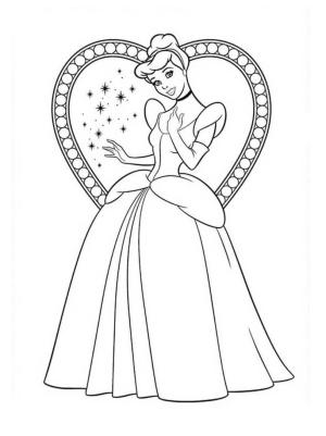 Sindirella boyama sayfası,  coloring page, Sade Sindirella, 