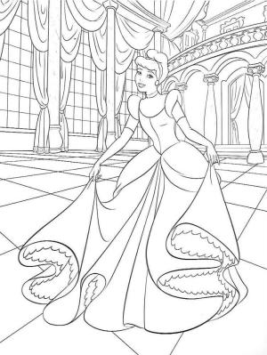 Sindirella boyama sayfası,  coloring page, Güzel Külkedisi, 