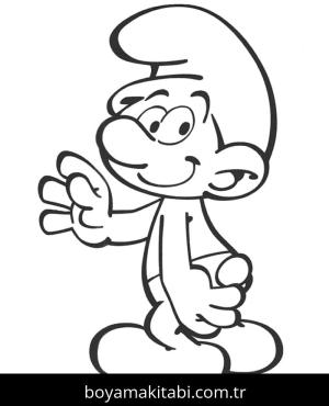 Şirinler boyama sayfası – boyama etkinliği, çocuk aktivitesi