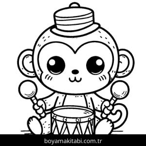 Sirk boyama sayfası – yaratıcılık, eğlenceli etkinlik