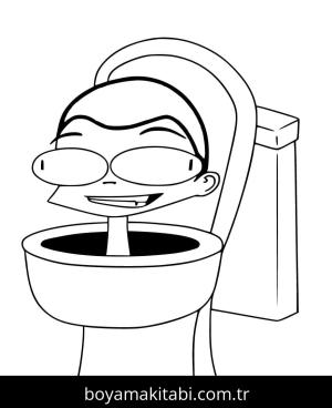 Skibidi Toilet boyama sayfası – yaratıcılık, eğlenceli etkinlik