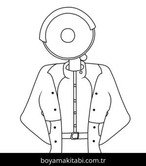 Skibidi Toilet boyama sayfası – keyifli zaman, renkli çizimler