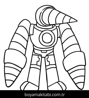 Skibidi Toilet boyama sayfası – PDF indir, sevimli karakter