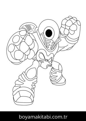 Skylanders boyama sayfası – evde etkinlik, ücretsiz yazdır