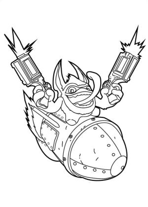 Skylanders boyama sayfası,  coloring page, Tetik Mutlu, 