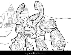 Skylanders boyama sayfası – evde etkinlik, ücretsiz yazdır