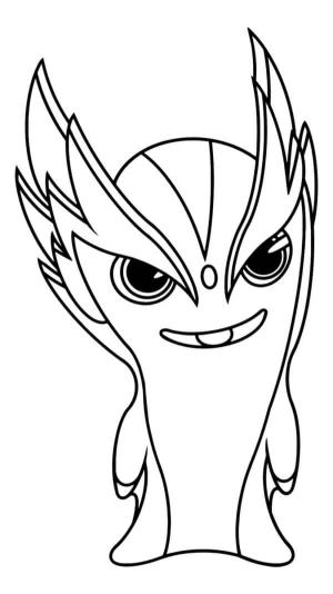 Slugterra boyama sayfası,  coloring page, Slugterra anahat baskısı, 