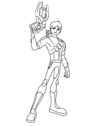 Slugterra boyama sayfası,  coloring page, Eli, 