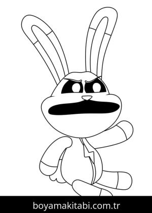 Smiling Critters boyama sayfası – renkli çizimler, okul öncesi