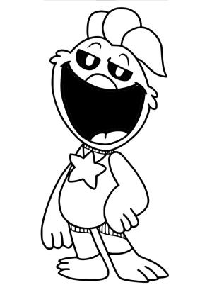 Smiling Critters boyama sayfası,  coloring page, Smiling Critters’tan KickinChicken çizimleri, 