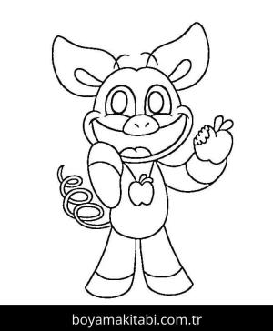 Smiling Critters boyama sayfası – renkli çizimler, okul öncesi