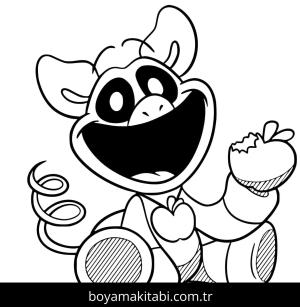 Smiling Critters boyama sayfası – yaratıcılığı geliştirir, keyifli zaman