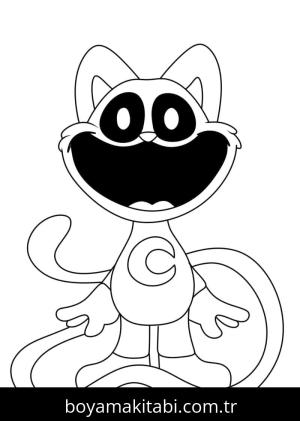 Smiling Critters boyama sayfası – boyama etkinliği, çocuk aktivitesi