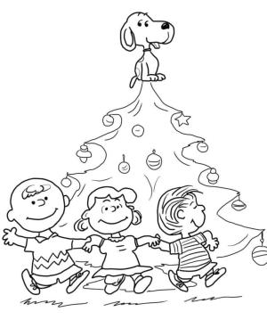 Snoopy boyama sayfası,  coloring page, Snoopy Ağacın Tepesinde, 