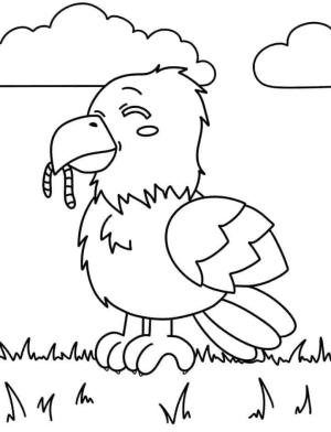 Solucan boyama sayfası,  coloring page, , 