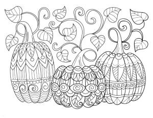 Sonbahar boyama sayfası,  coloring page, Güzel kabak desenleri, 