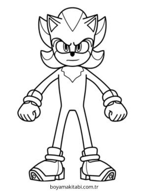 Sonic boyama sayfası – evde etkinlik, ücretsiz yazdır