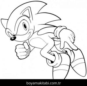 Sonic boyama sayfası – ücretsiz yazdır, boyama etkinliği