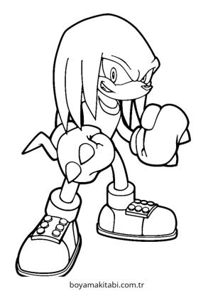 Sonic boyama sayfası – evde etkinlik, ücretsiz yazdır