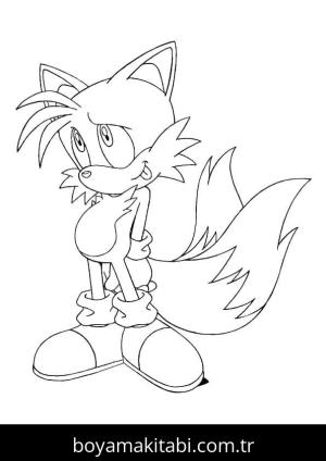 Sonic boyama sayfası – yaratıcılığı geliştirir, keyifli zaman