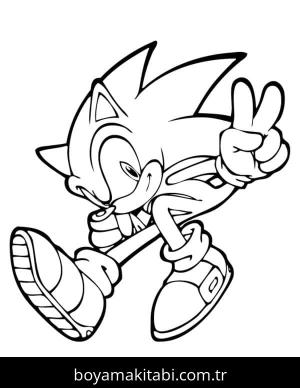 Sonic boyama sayfası – evde etkinlik, ücretsiz yazdır