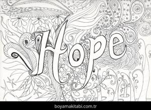 Soyut boyama sayfası – okul öncesi, evde etkinlik