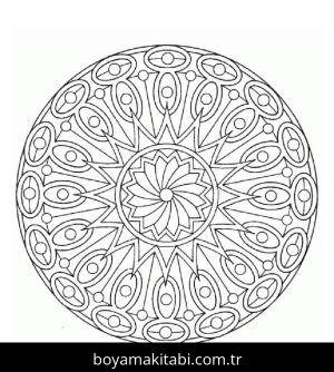 Soyut boyama sayfası – çocuklar için, çizgi film temalı