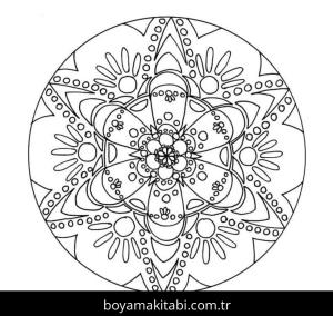 Soyut boyama sayfası – renkli çizimler, okul öncesi